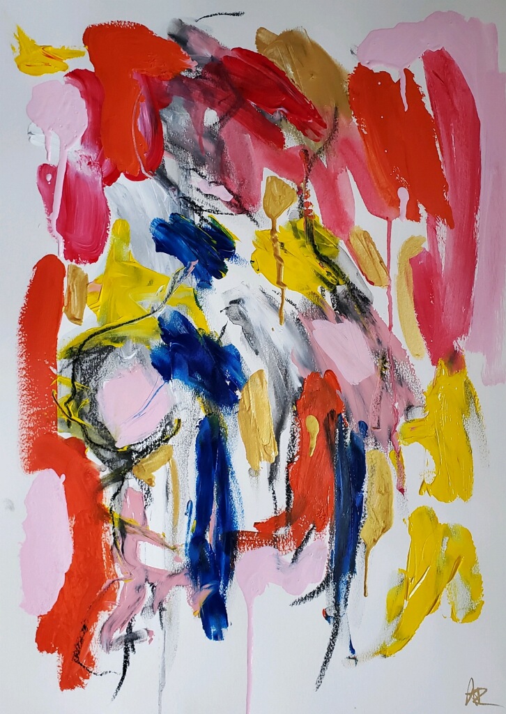 My Side 18x24 425 char acryl paper